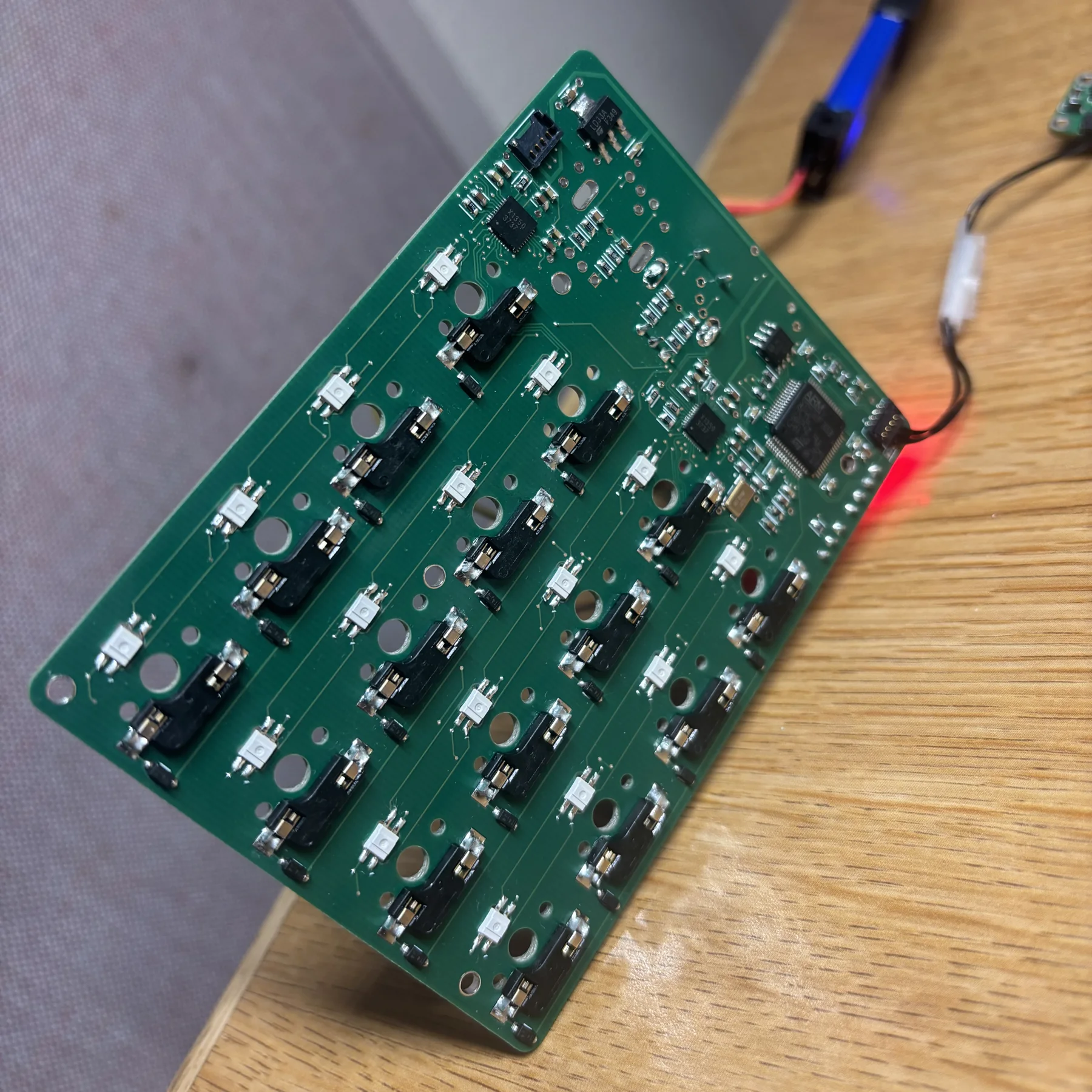 STM32 macropad, front