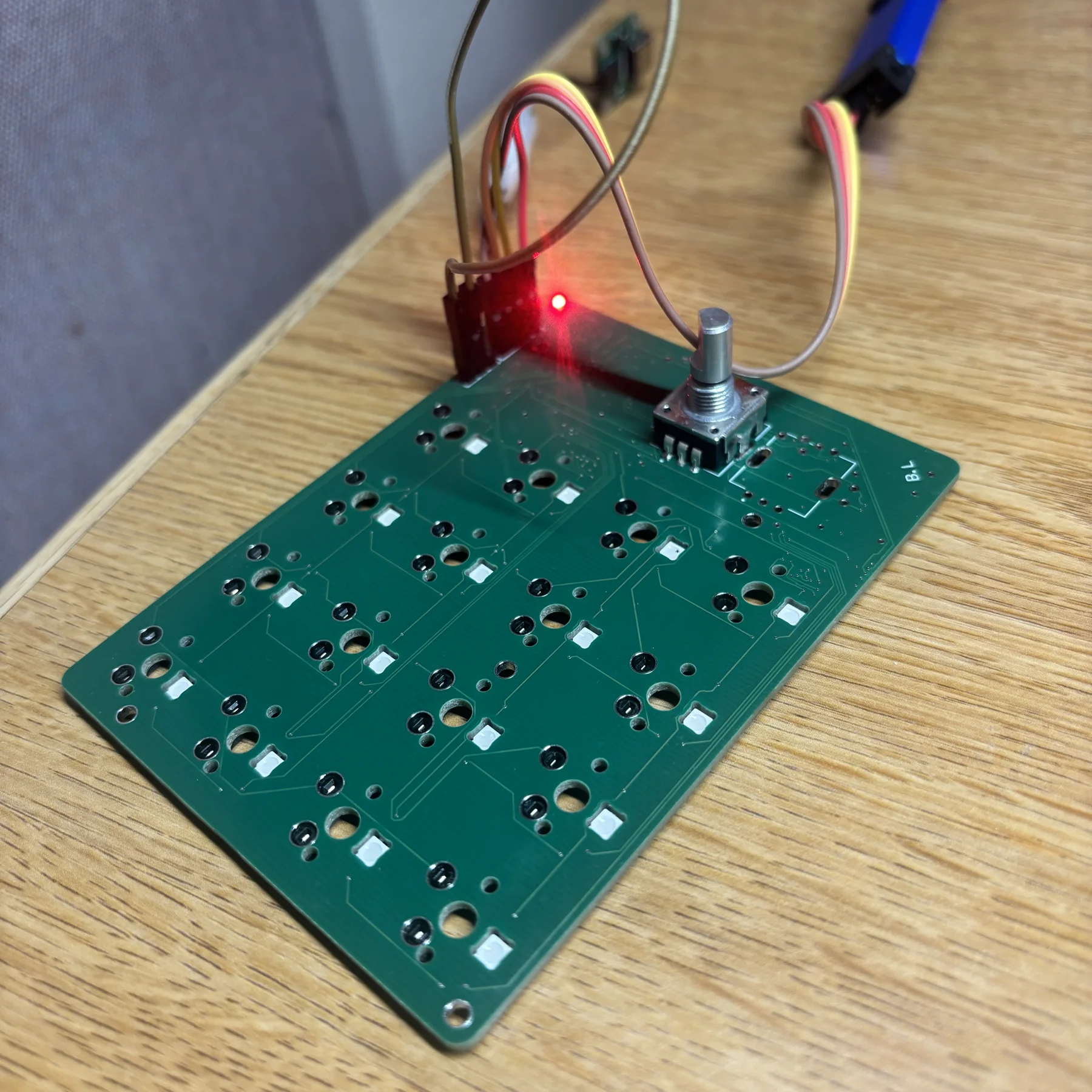 STM32 macropad, back